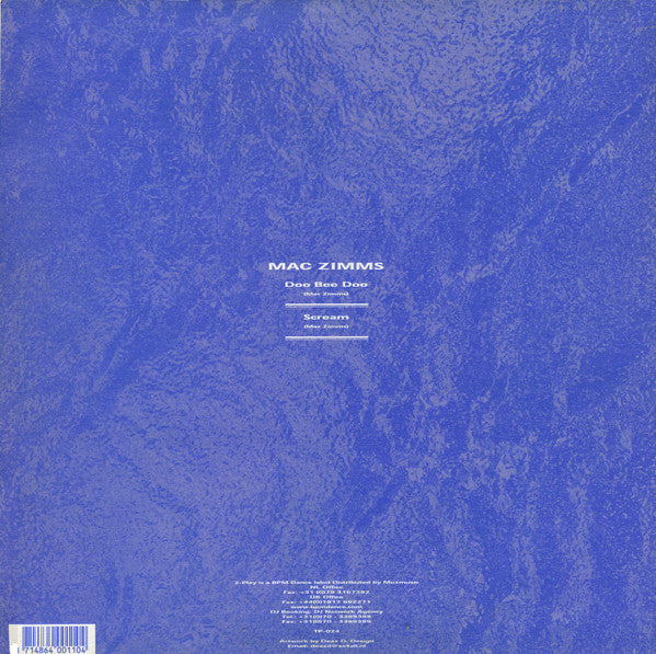 Mac Zimms : Doo Bee Doo (12")