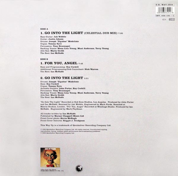 Ian McNabb : Go Into The Light (12", Ltd, Num, Blu)