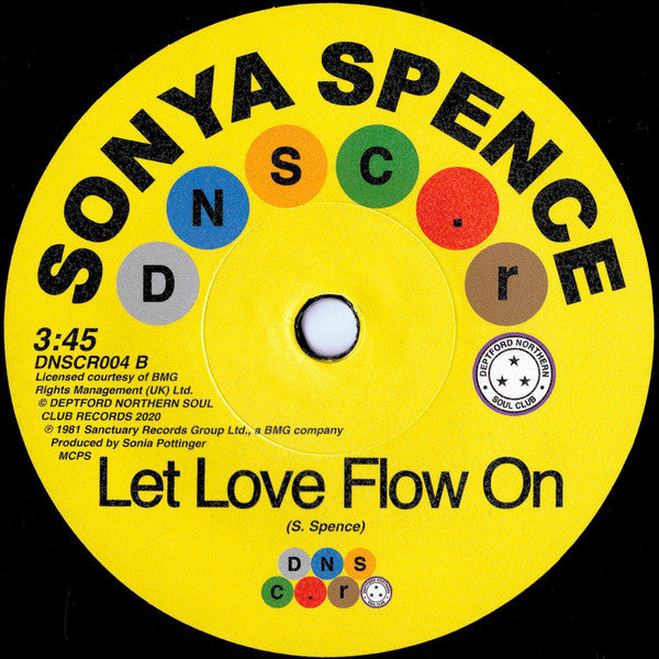 Jimmy James & The Vagabonds / Sonya Spence : This Heart Of Mine / Let Love Flow On (7", Single)