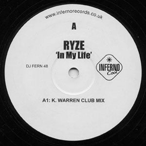 Ryze (2) : In My Life (12", Promo)