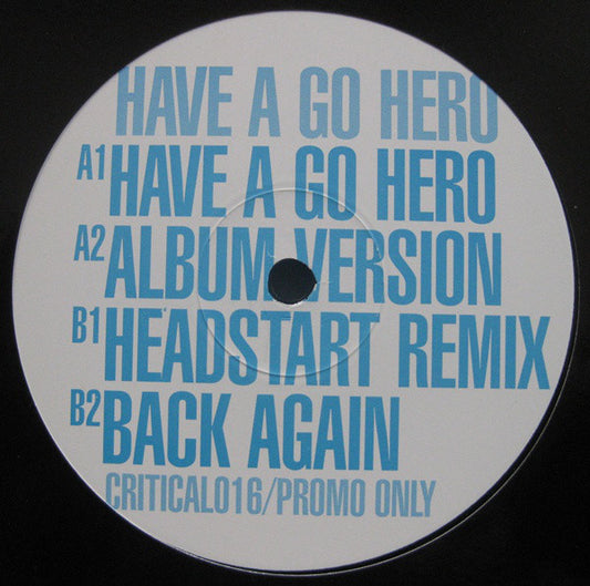 Urban D.K. : Have A Go Hero (12", Promo)