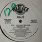 Raje'* : Don't You Want My Love (12", Promo)