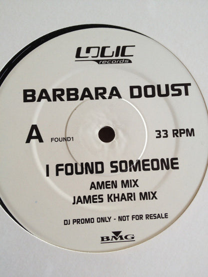 Barbara Doust : I Found Someone (12", Promo)