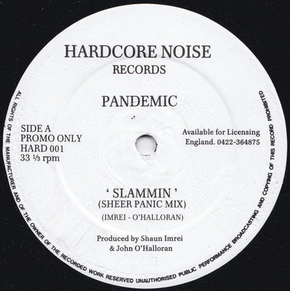 Pandemic (16) : Slammin (12", Promo)