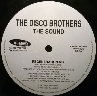 The Disco Brothers : The Sound (12")