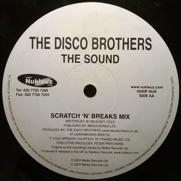 The Disco Brothers : The Sound (12")
