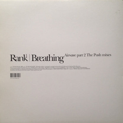 Rank1* : Breathing Airwave Part 2 The Push Mixes (12")