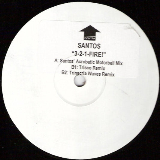 Santos : 3-2-1 Fire! (12", W/Lbl)