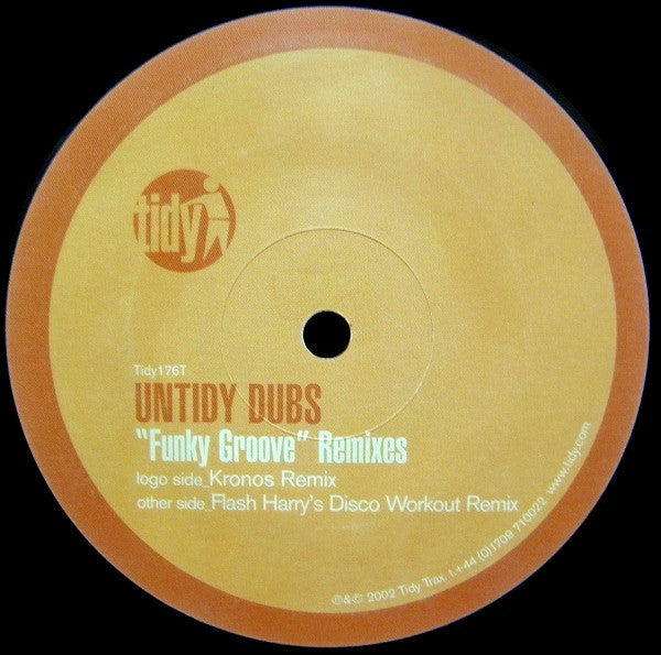 Untidy Dubs : "Funky Groove" Remixes (12")