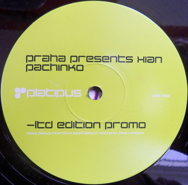 Praha Presents Xian (3) : Pachinko (12", S/Sided, Ltd, Promo)