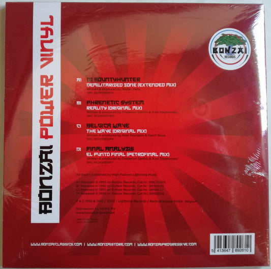 Various : Bonzai Power Vinyl 1 (2x7", Comp, Ltd, Dar)