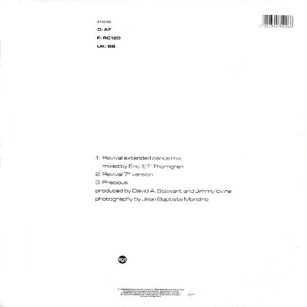 Eurythmics : Revival (12", Maxi)