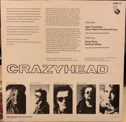 Crazyhead : Baby Turpentine (12")