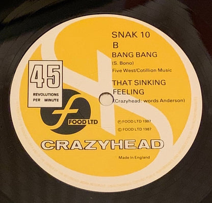 Crazyhead : Baby Turpentine (12")