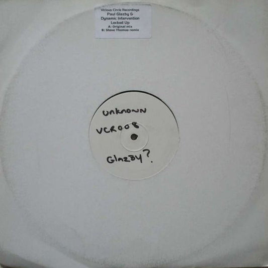Paul Glazby & Dynamic Intervention : Locked Up (12", W/Lbl)