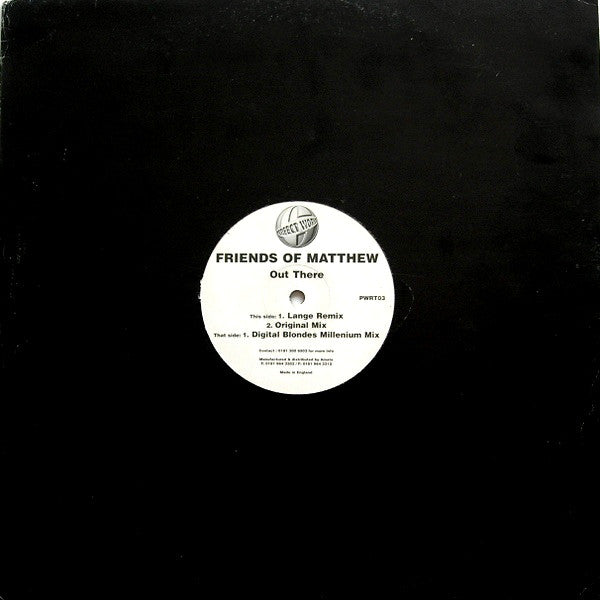 Friends Of Matthew : Out There (12")