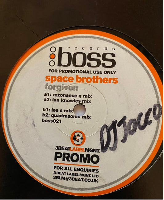 The Space Brothers : Forgiven (12", Promo)