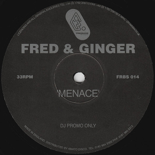 Fred & Ginger : Menace (12", S/Sided, Promo)