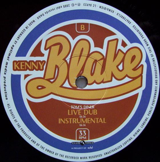 Kenny Blake : Tom's Diner (12")