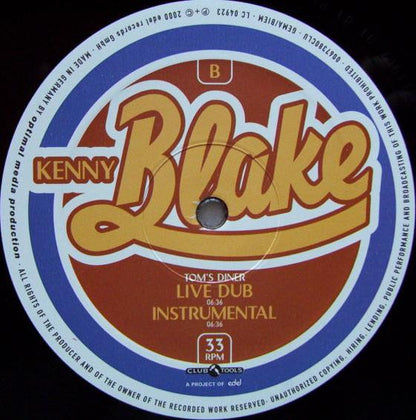 Kenny Blake : Tom's Diner (12")