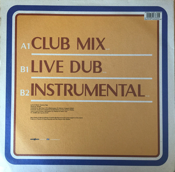 Kenny Blake : Tom's Diner (12")