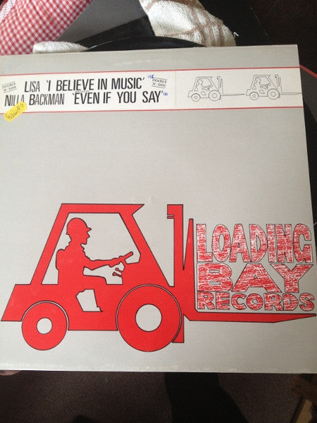 Lisa (8) / Nilla Backman : I Believe In Music / Even If You Say (12")