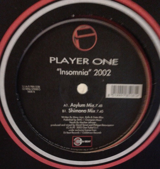 Player One (2) : Insomnia 2002 (12")