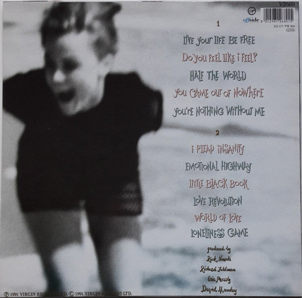 Belinda Carlisle : Live Your Life Be Free (LP, Album)