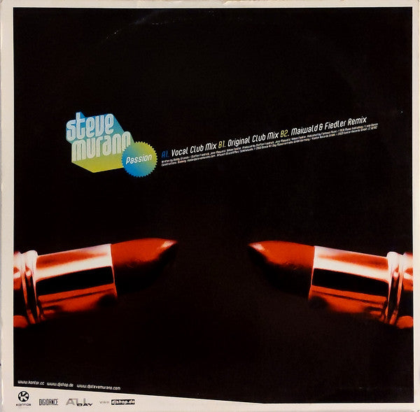 Steve Murano : Passion (12")