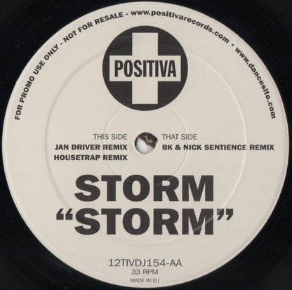 Storm : Storm (12", Promo)