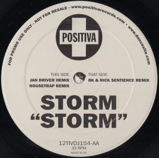 Storm : Storm (12", Promo)