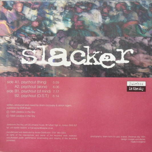 Slacker : Psychout (12", Promo)