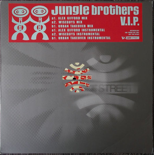 Jungle Brothers : V.I.P. (2x12", Promo)