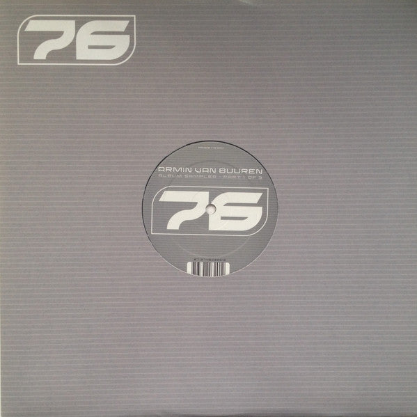 Armin van Buuren : 76 Album Sampler - Part 1 Of 3 (12", Smplr)