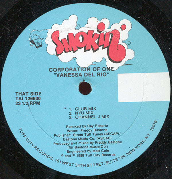 Corporation Of One : Vanessa Del Rio (12")