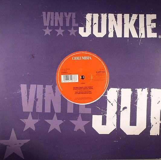 C + C Music Factory : Gonna Make You Sweat / Do You Wanna Get Funky (12")