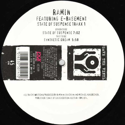 Ramin* Featuring E-Basement* : State Of Suspense Traxx 1 (12")