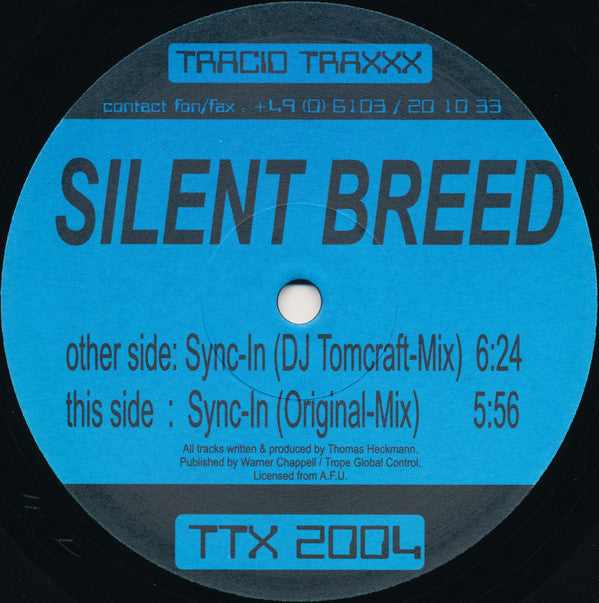 Silent Breed : Sync-In (12")