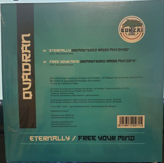 Quadran : Eternally / Free Your Mind (7", RM, Tra)