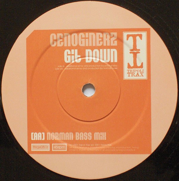 Cenoginerz : Git Down (12")
