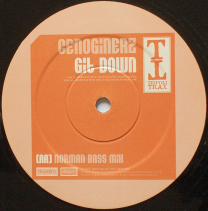 Cenoginerz : Git Down (12")