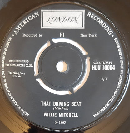 Willie Mitchell : Everything Is Gonna Be Alright / That Driving Beat (7", Single, RP)