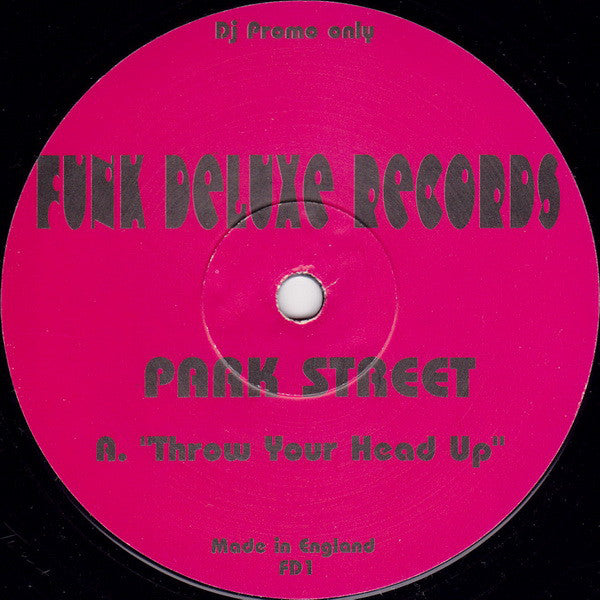 Park Street : Throw Your Head Up (12", Promo)