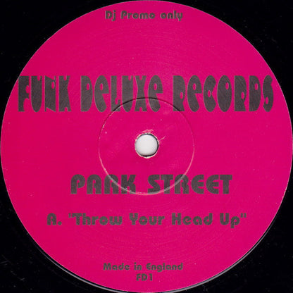 Park Street : Throw Your Head Up (12", Promo)