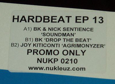 Various : Hard Beat EP 13 (12", EP, Promo, W/Lbl)