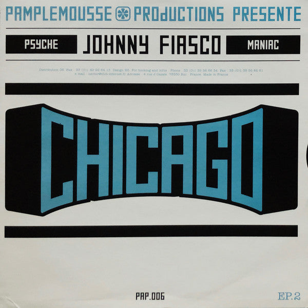 Johnny Fiasco / Joe Zas : Chicago Versailles EP.2 (12")