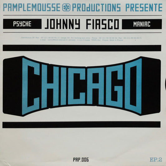 Johnny Fiasco / Joe Zas : Chicago Versailles EP.2 (12")