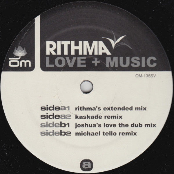 Rithma : Love + Music (12")