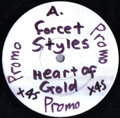 Force & Styles : Heart Of Gold / All Systems Go (12", Promo, W/Lbl)