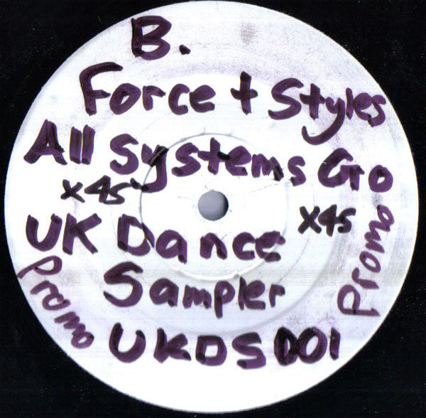 Force & Styles : Heart Of Gold / All Systems Go (12", Promo, W/Lbl)